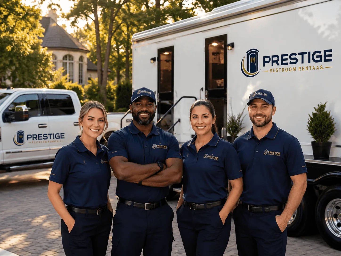 Trusted Luxury Portable Restrooms company in Johnston, IA
